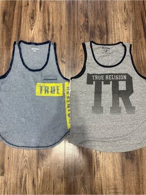 2/$45 Bundle True Religion tank tops